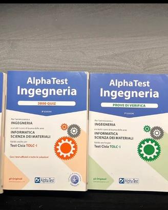 Libri Alpha test ingegneria