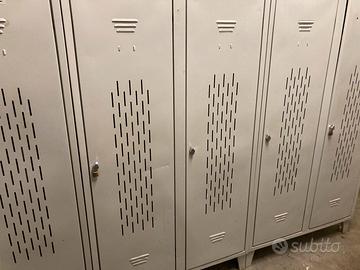 Armadietto spogliatoio doppio