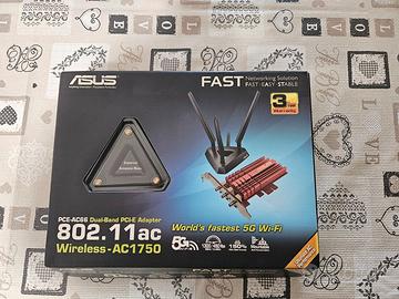 Scheda di rete WIFI PCI-E ASUS PCE-AC66