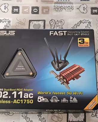 Scheda di rete WIFI PCI-E ASUS PCE-AC66