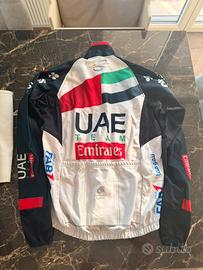 Maglia ciclismo UAE bianca