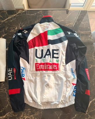 Maglia ciclismo UAE bianca