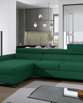 DIVANO LETTO ANGOLARE DAI COLORI MOLTO ATTRAENTI!