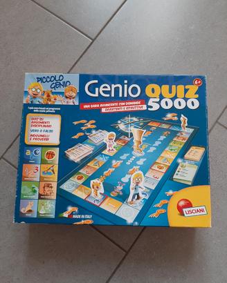 Gioco in scatola Genio Quiz 5000 - età 6+