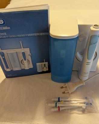spazzolino elettrico OralB trizone waterjet
