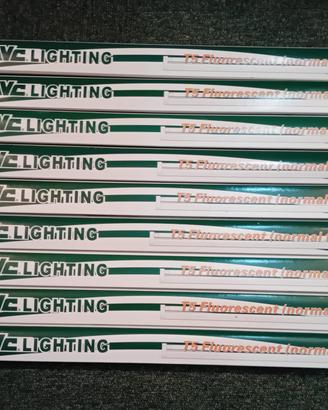 BLOCCO 100 PORTA LAMPADE NEON ACCESSORI ELETTRICI