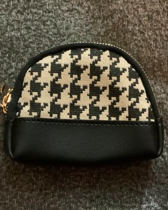 PORTAMONETE DONNA (grande) pied-de-poule