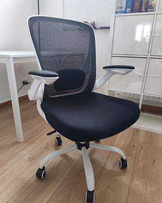 Sedia ufficio ergonomica con poggiatesta