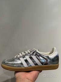 Adidas Originals SAMBA OG Argento 37