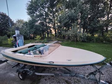 Barca Open 40CV (NO PATENTE) + Carrello