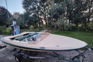 Barca Open 40CV (NO PATENTE) + Carrello