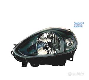 FANALE SINISTRO PER FIAT PUNTO EVO 09- FONDO NERO