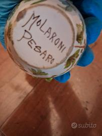 piccolo vaso in ceramica firmato Melaroni