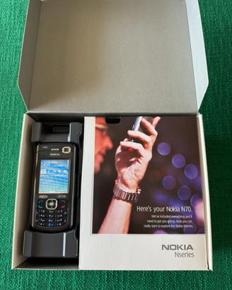 Nokia N70 con scatola e accessori originali