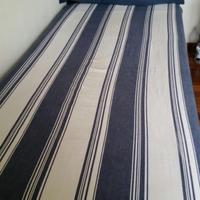 Letto Singolo Flou Nathalie Blu