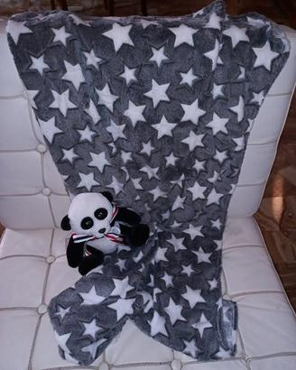 Perletti Plaid e Panda Peluche