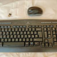 tastiera logitech wireless mk330 + mouse - vers IT