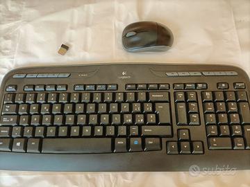 tastiera logitech wireless mk330 + mouse - vers IT