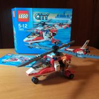 Lego city 7903 elicottero di salvataggio