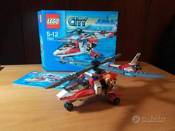 Lego city 7903 elicottero di salvataggio