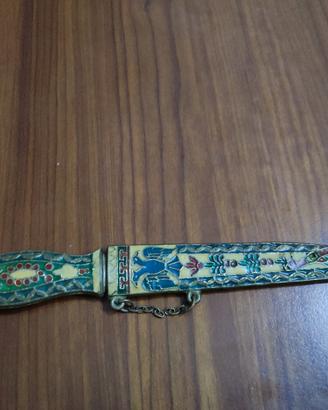 tagliacarte bizantino russo fine 1800