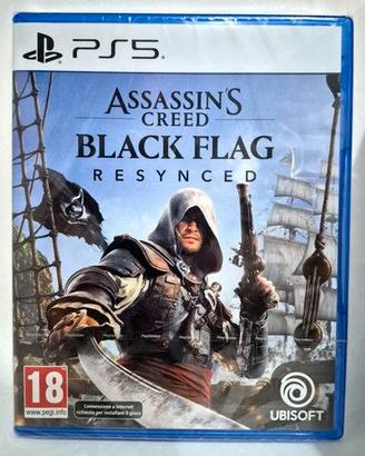 Assassin s Creed Black Flag Resynced Ps5 nuovo ita