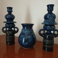 Candelabri e vasi in ceramica 