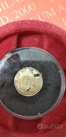 monete oro commemorative giubileo AD 2000 