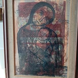 Madonna con bambino di Pietro Rosa 