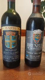 Vini Brunello Montalcino Barbi 1992 / Nardi 1977