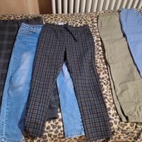 Stock 5 pantaloni bimbo 8 anni