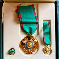 Onorificenza da Cavaliere della repubb.  italiana