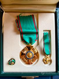 Onorificenza da Cavaliere della repubb.  italiana