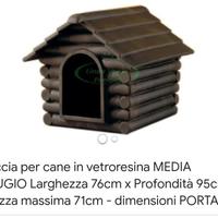 cuccia in vetroresina 