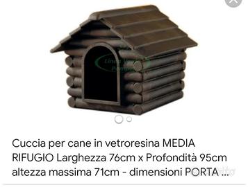 cuccia in vetroresina 