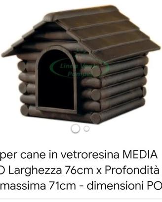 cuccia in vetroresina 