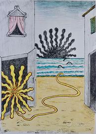 Giorgio de Chirico - “Sole e mare” (I due soli)