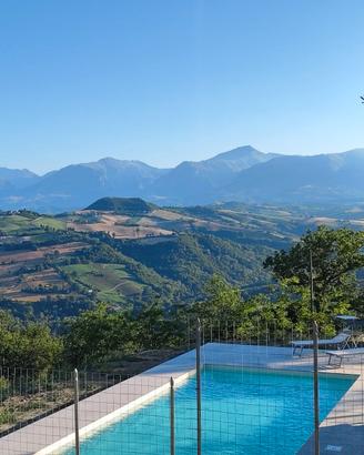 Vista mozzafiato, 16 posti, anche per capodanno