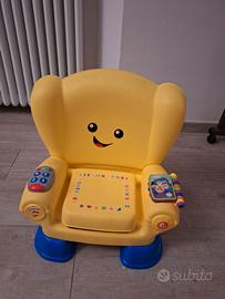 Poltroncina parlante fisher price