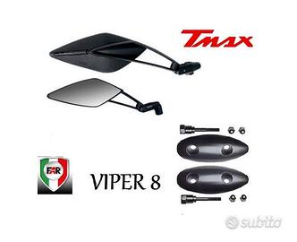 Coppia specchi viper 8 manubrio yamaha tmax 500