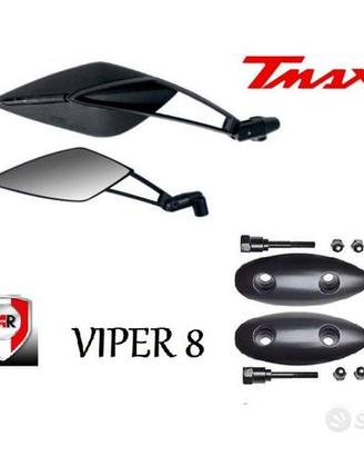Coppia specchi viper 8 manubrio yamaha tmax 500