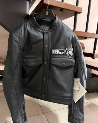 Giacca  moto in pelle