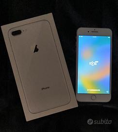iPhone 8 plus bianco 256gb