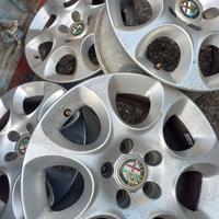 CERCHI USATI RAGGIO 16 POLLICI ALFA ROMEO 156 - CP