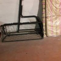 Dondolo a tre posti coperto, smontato