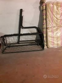 Dondolo a tre posti coperto, smontato