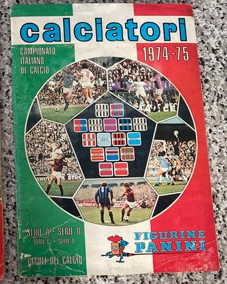 Album calciatori 1974-75 e Europa 80