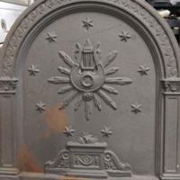 piastra in ghisa da camino