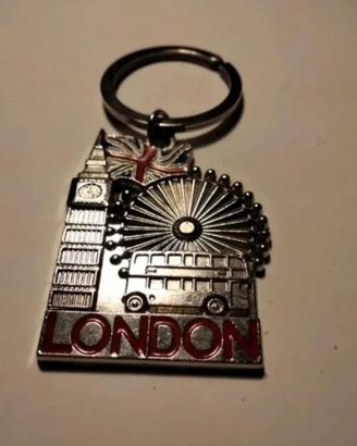 Portachiavi Londra Big Ben Bus Union Jack