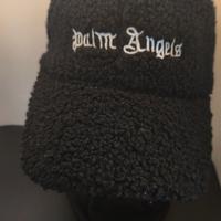 Cappellino nero con ricamo “Palm Angels"